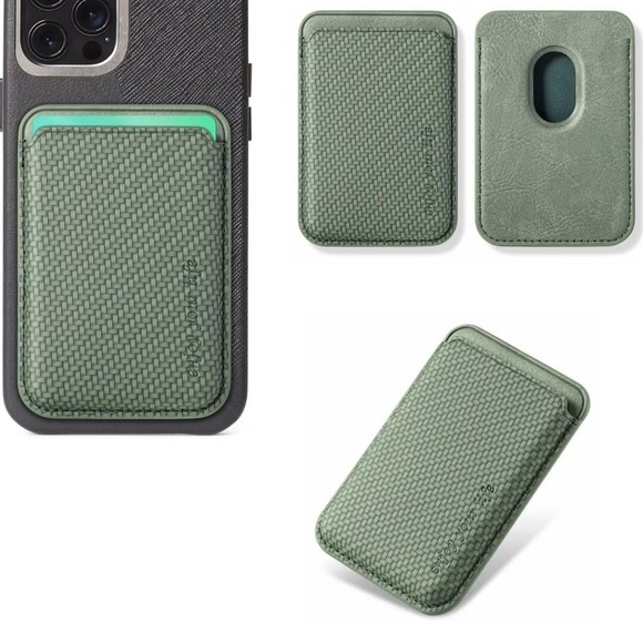 Magnetic Phone Wallet Card Holder Compatible with MagSafe on iPhone 15 14 13 12. - Picture 6 of 6